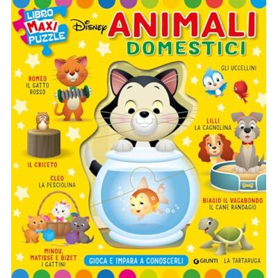 Animali domestici. Libro maxi puzzle Disney. Gioca e impara a conoscerli Animali domestici. Libro maxi puzzle Disney. Gioca e impara a conoscerli