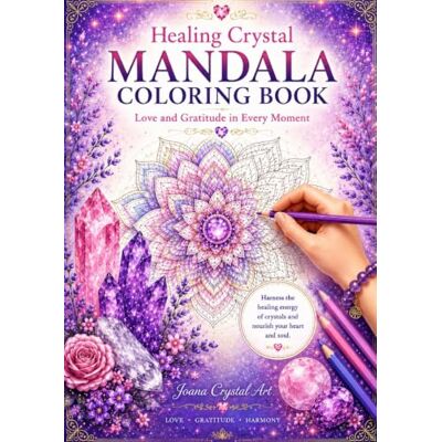 Healing Crystal Mandala: Color Your Heart with Love, Gratitude, and Inner Peace Healing Crystal Mandala: Color Your Heart with Love, Gratitude, and Inner Peace