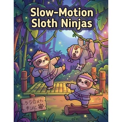Andersson Slow-Motion Sloth Ninjas: Colouring Fun Andersson Slow-Motion Sloth Ninjas: Colouring Fun