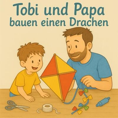 MAG Tobi und Papa bauen einen Drachen MAG Tobi und Papa bauen einen Drachen