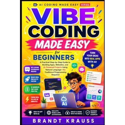 Brandt Vibe Coding Made Easy for Beginners: A Practical Step-by-Step Guide to Building Apps, Websites, and AI-Powered Projects Using Natural Language: 1 Brandt Vibe Coding Made Easy for Beginners: A Practical Step-by-Step Guide to Building Apps, Websites, and AI-Powered Projects Using Natural Language: 1