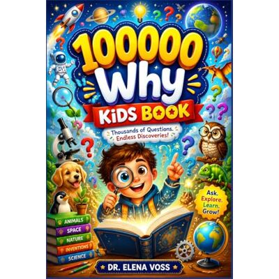 Voss 100000 Whys Kids Book: Raising Independent Thinkers: Turn Your Child’s Endless “Whys” Into Critical Thinking, Unshakable Confidence, & a Lifelong Love of Learning (Ages 6-12) Voss 100000 Whys Kids Book: Raising Independent Thinkers: Turn Your Child’s Endless “Whys” Into Critical Thinking, Unshakable Confidence, & a Lifelong Love of Learning (Ages 6-12)