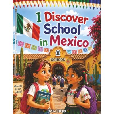 Open Story I Discover School in Mexico: An Educational Children's Book About Mexican Culture, Morning Flag Ceremonies, School Uniforms, Traditional Games, and Cuisines – With Quiz Questions and Coloring Pages Open Story I Discover School in Mexico: An Educational Children's Book About Mexican Culture, Morning Flag Ceremonies, School Uniforms, Traditional Games, and Cuisines – With Quiz Questions and Coloring Pages