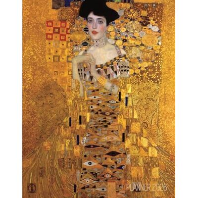 Panda Gustav Klimt Monthly Planner 2026: Portrait of Adele Bloch-Bauer I Gold Art Nouveau Year Agenda: January-December (12 Months) Panda Gustav Klimt Monthly Planner 2026: Portrait of Adele Bloch-Bauer I Gold Art Nouveau Year Agenda: January-December (12 Months)