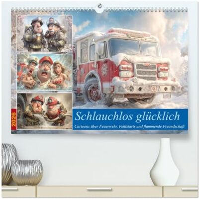 Gierok-Latniak, Steffen Schlauchlos glücklich (hochwertiger Premium Wandkalender 2026 DIN A2 quer), Kunstdruck in Hochglanz: Mehr Chaos als Kalender, mehr Kaffee als ... Schlauchaufrollen einen Spruch parat haben. Gierok-Latniak, Steffen Schlauchlos glücklich (hochwertiger Premium Wandkalender 2026 DIN A2 quer), Kunstdruck in Hochglanz: Mehr Chaos als Kalender, mehr Kaffee als ... Schlauchaufrollen einen Spruch parat haben.