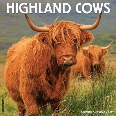 Willow Creek Press Highland Cows 2027 Wall Willow Creek Press Highland Cows 2027 Wall