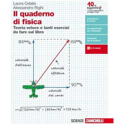 Celata, Laura Il quaderno di fisica. Teoria veloce e tanti esercizi da fare sul libro. Per le Scuole superiori. Con e-book Celata, Laura Il quaderno di fisica. Teoria veloce e tanti esercizi da fare sul libro. Per le Scuole superiori. Con e-book
