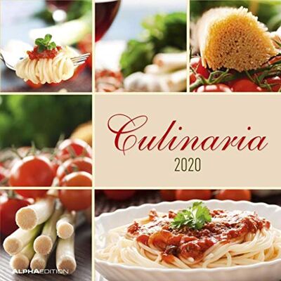 Alpha Calendario da muro „Culinaria“ 2020 30 x 30 cm Alpha Calendario da muro „Culinaria“ 2020 30 x 30 cm