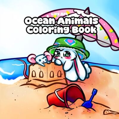 ART Ocean Animals Coloring Book ART Ocean Animals Coloring Book