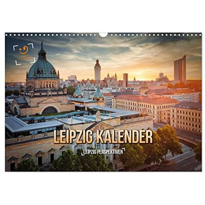 CALVENDO Lipsia Prospettive del calendario (calendario da parete 2027 DIN A3 orizzontale), calendario mensile: Gutdesign Lipsia calendario 2023 prospettive CALVENDO Lipsia Prospettive del calendario (calendario da parete 2027 DIN A3 orizzontale), calendario mensile: Gutdesign Lipsia calendario 2023 prospettive