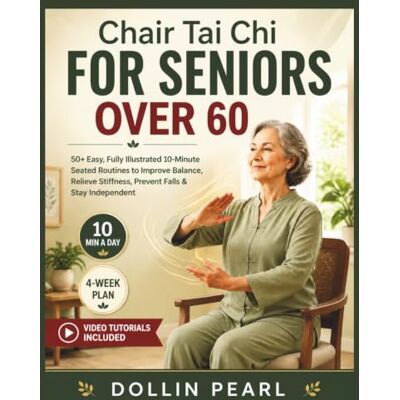 Pearl Chair Tai Chi for Seniors Over 60: 50+ Easy, Fully Illustrated 10-Minute Seated Tai Chi Routines with a 4-Week Plan to Improve Balance, Relieve Stiffness,Prevent Falls,and Stay Strong and Independent Pearl Chair Tai Chi for Seniors Over 60: 50+ Easy, Fully Illustrated 10-Minute Seated Tai Chi Routines with a 4-Week Plan to Improve Balance, Relieve Stiffness,Prevent Falls,and Stay Strong and Independent