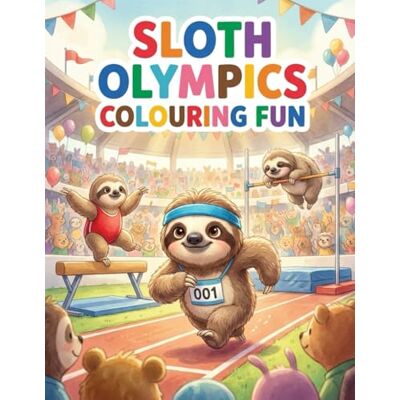 Andersson Sloth Olympics: Colouring Fun Andersson Sloth Olympics: Colouring Fun