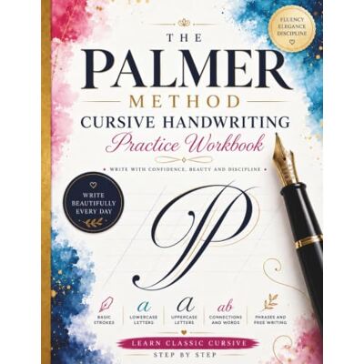 Vega+ Palmer Method Cursive Handwriting Workbook: Learn the Palmer Method Step by Step with Letters, Words, Sentences and Inspirational Quotes to Improve Your Cursive Handwriting Vega+ Palmer Method Cursive Handwriting Workbook: Learn the Palmer Method Step by Step with Letters, Words, Sentences and Inspirational Quotes to Improve Your Cursive Handwriting
