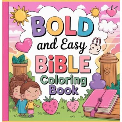 Stanley Bold and Easy Bible Coloring Book Stanley Bold and Easy Bible Coloring Book