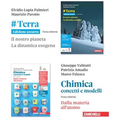 Lupia Palmieri, Elvidio #Terra. Ediz. azzurra. Il nostro pianeta. La dinamica esogena. Con Chimica Concetti e modelli: dalla materia all'atomo. Per le Scuole superiori Lupia Palmieri, Elvidio #Terra. Ediz. azzurra. Il nostro pianeta. La dinamica esogena. Con Chimica Concetti e modelli: dalla materia all'atomo. Per le Scuole superiori