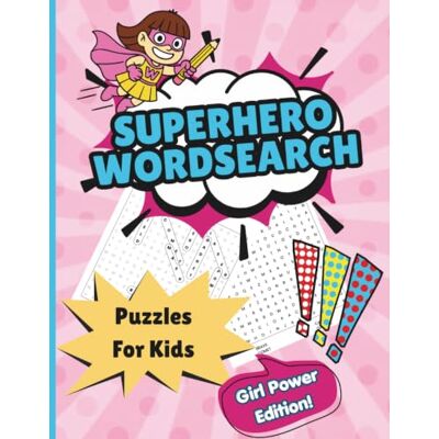 Garmin Superhero Wordsearch Puzzles For Kids: Screen Free Games For Kids, Girl Power Superheroes Edition, Great For Reading Skills, Focus & Concentration Garmin Superhero Wordsearch Puzzles For Kids: Screen Free Games For Kids, Girl Power Superheroes Edition, Great For Reading Skills, Focus & Concentration