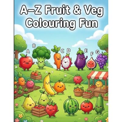 Andersson A-Z Fruit & Veg: Colouring book Andersson A-Z Fruit & Veg: Colouring book