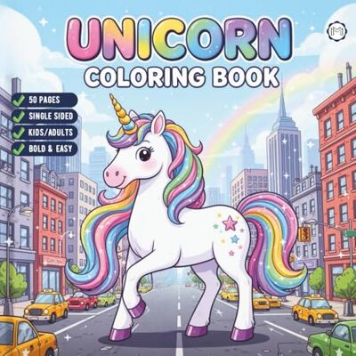 ART Cute Unicorn Coloring Book for Adults Kids Boys Girls Teens: Cool Fantasy Unicorn Activity Coloring Book for Children Birthday Gift Bold and Easy ... Simple Cozy Rainbow Unicorn Coloring Book ART Cute Unicorn Coloring Book for Adults Kids Boys Girls Teens: Cool Fantasy Unicorn Activity Coloring Book for Children Birthday Gift Bold and Easy ... Simple Cozy Rainbow Unicorn Coloring Book