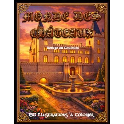 Phoenix MONDE DES CHÂTEAUX: Refuge en Couleurs 150 Illustrations à Colorier Phoenix MONDE DES CHÂTEAUX: Refuge en Couleurs 150 Illustrations à Colorier