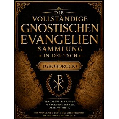 Anonymous Die Vollständige Sammlung der Gnostischen Evangelien in Deutsch (Großdruck): Antike Weisheit aus den Verlorenen Schriften Thomas, Maria Magdalena, Judas und Verborgene frühchristliche Schriften Anonymous Die Vollständige Sammlung der Gnostischen Evangelien in Deutsch (Großdruck): Antike Weisheit aus den Verlorenen Schriften Thomas, Maria Magdalena, Judas und Verborgene frühchristliche Schriften