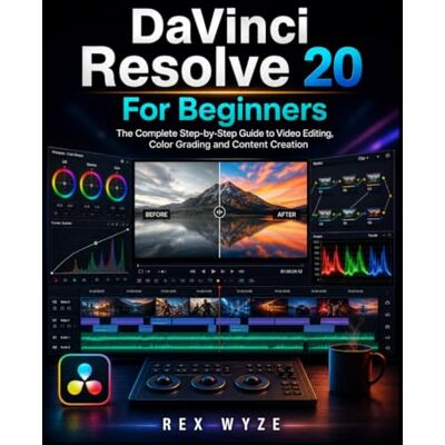 Rex DaVinci Resolve 20 For Beginners: The Complete Step-by-Step Guide to Video Editing, Color Grading, and Content Creation Rex DaVinci Resolve 20 For Beginners: The Complete Step-by-Step Guide to Video Editing, Color Grading, and Content Creation