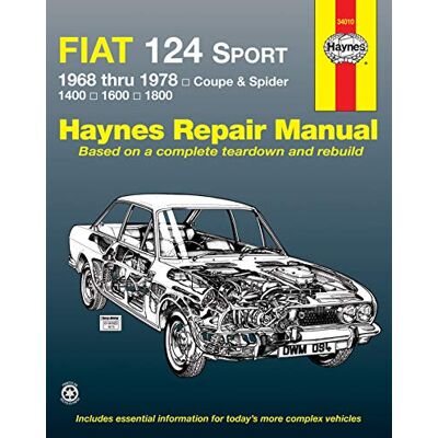 Sharp Fiat 124 Sport Coupe & Spider (68 78) Sharp Fiat 124 Sport Coupe & Spider (68 78)