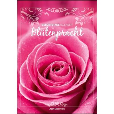 Alpha Geburtstagskalender Blütenpracht immerwährend Alpha Geburtstagskalender Blütenpracht immerwährend