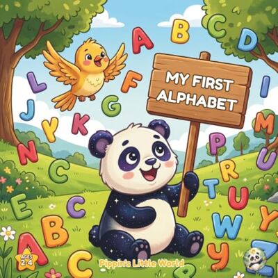 Panda My First Alphabet: A Whimsical Coloring Book for Kids Panda My First Alphabet: A Whimsical Coloring Book for Kids