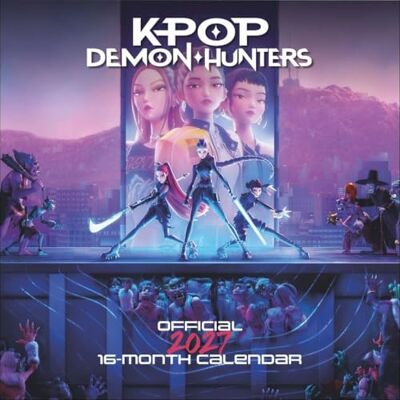 Heye KPop Demon Hunters Broschurkalender 2027: Das Must-Have zur Terminplanung im Kinderzimmer: Die Stars aus dem Animationshit in einem 16-Monats-Wandkalender im Format 30,5 x 30,5 cm Heye KPop Demon Hunters Broschurkalender 2027: Das Must-Have zur Terminplanung im Kinderzimmer: Die Stars aus dem Animationshit in einem 16-Monats-Wandkalender im Format 30,5 x 30,5 cm