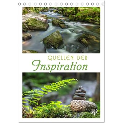 Müringer, Enikö Agnes Müringer Quellen der Inspiration (Tischkalender 2026 DIN A5 hoch), Monatskalender: Impulse, tiefsinnige Gedanken und großartige Naturmotive. Müringer, Enikö Agnes Müringer Quellen der Inspiration (Tischkalender 2026 DIN A5 hoch), Monatskalender: Impulse, tiefsinnige Gedanken und großartige Naturmotive.