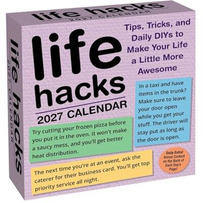 Bradford, Keith Life Hacks 2027 Day-to-Day Calendar Bradford, Keith Life Hacks 2027 Day-to-Day Calendar
