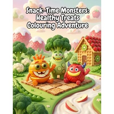 Andersson Snack-Time Monsters: Healthy Treats Colouring Adventure Andersson Snack-Time Monsters: Healthy Treats Colouring Adventure
