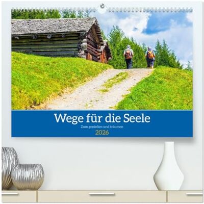 Scholz, Klaus Wege für die Seele (hochwertiger Premium Wandkalender 2026 DIN A2 quer), Kunstdruck in Hochglanz: Meine Wege schenken Ruhe, Erdung und die Freiheit, dem Innersten zu lauschen. Scholz, Klaus Wege für die Seele (hochwertiger Premium Wandkalender 2026 DIN A2 quer), Kunstdruck in Hochglanz: Meine Wege schenken Ruhe, Erdung und die Freiheit, dem Innersten zu lauschen.
