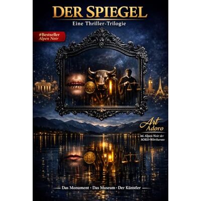 ART DER SPIEGEL „Der Spiegel funktioniert nur, wenn jemand hineinblickt.“: Die SOKO-Wörthersee Trilogie: Ein Alpen-Noir Psychothriller (Gesamtausgabe) ART DER SPIEGEL „Der Spiegel funktioniert nur, wenn jemand hineinblickt.“: Die SOKO-Wörthersee Trilogie: Ein Alpen-Noir Psychothriller (Gesamtausgabe)