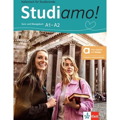 Klett Studiamo! A1-A2 Hybride Ausgabe: Italienisch für Studierende. Kurs- und Übungsbuch mit Audios und Videos inklusive Lizenzschlüssel allango (24 Monate) Klett Studiamo! A1-A2 Hybride Ausgabe: Italienisch für Studierende. Kurs- und Übungsbuch mit Audios und Videos inklusive Lizenzschlüssel allango (24 Monate)