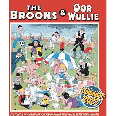 Thomson The Broons & Oor Wullie Calendar 2027 Bringing Scottish humour and iconic comic characters to every day of 2027 Thomson The Broons & Oor Wullie Calendar 2027 Bringing Scottish humour and iconic comic characters to every day of 2027