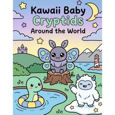Andersson Kawaii Baby Cryptids Around the World: Cute Mythical Creatures Colouring Book for Kids Andersson Kawaii Baby Cryptids Around the World: Cute Mythical Creatures Colouring Book for Kids
