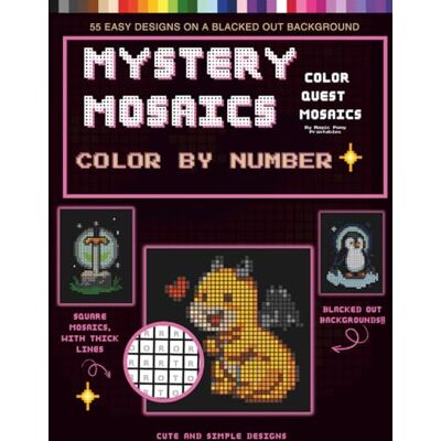 Garmin Mystery Mosaics Color By Number Cute and Simple Designs: A coloring book for Adults and Teens for Relaxation and Stress Relief. Simple Landscapes, ... Background, Squares and Thick Lines. Garmin Mystery Mosaics Color By Number Cute and Simple Designs: A coloring book for Adults and Teens for Relaxation and Stress Relief. Simple Landscapes, ... Background, Squares and Thick Lines.