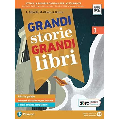 Redaelli, Luisa Grandi storie, grandi libri. Per la Scuola media. Con e-book. Con espansione online (Vol. 1) Redaelli, Luisa Grandi storie, grandi libri. Per la Scuola media. Con e-book. Con espansione online (Vol. 1)