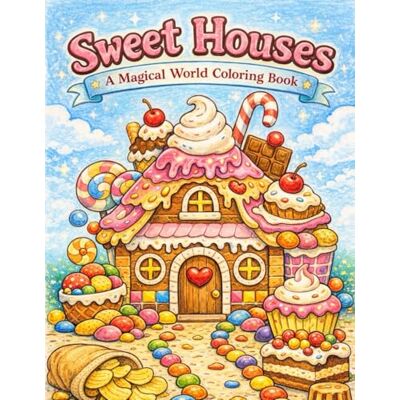 ART Sweet Houses: A Magical World Coloring Book ART Sweet Houses: A Magical World Coloring Book
