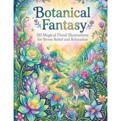 ART Botanical Fantasy: 50 Magical Floral Illustrations for Stress Relief and Relaxation ART Botanical Fantasy: 50 Magical Floral Illustrations for Stress Relief and Relaxation