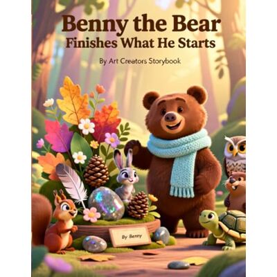 Benny the Bear Finishes What He Starts: A Perseverance-Building Woodland Story About Focus, Responsibility, and Following Through on Goals for Ages 3–7 Benny the Bear Finishes What He Starts: A Perseverance-Building Woodland Story About Focus, Responsibility, and Following Through on Goals for Ages 3–7