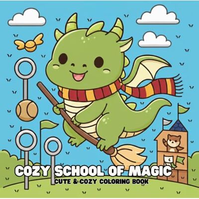 ART Cozy School of Magic: Bold & Easy Coloring Book for Adults (25 Pages) ART Cozy School of Magic: Bold & Easy Coloring Book for Adults (25 Pages)