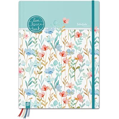 Verlag An Der Ruhr My Teacher Planner A4+ Flower Meadow Calendario per insegnanti per l'anno scolastico 2023/2024: planner scolastico per insegnanti Verlag An Der Ruhr My Teacher Planner A4+ Flower Meadow Calendario per insegnanti per l'anno scolastico 2023/2024: planner scolastico per insegnanti