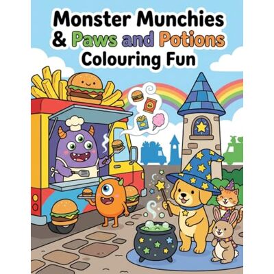 Andersson Monster Munchies & Paws and Potions: Colouring Adventure Andersson Monster Munchies & Paws and Potions: Colouring Adventure
