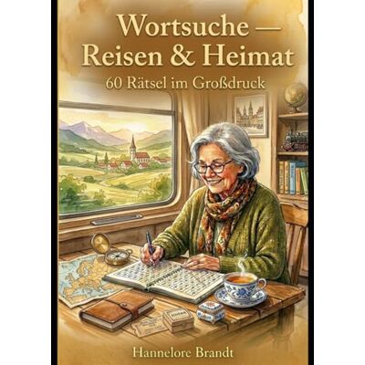 Brandt Wortsuche Reisen & Heimat: 60 Rätsel im Großdruck Band 6 Brandt Wortsuche Reisen & Heimat: 60 Rätsel im Großdruck Band 6