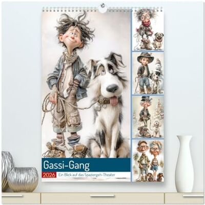 Gierok-Latniak, Steffen Gassi-Gang (hochwertiger Premium Wandkalender 2026 DIN A2 hoch), Kunstdruck in Hochglanz: Ein haariges Vergnügen über das alltägliche Abenteuer auf vier Pfoten und zwei überforderten Beinen. Gierok-Latniak, Steffen Gassi-Gang (hochwertiger Premium Wandkalender 2026 DIN A2 hoch), Kunstdruck in Hochglanz: Ein haariges Vergnügen über das alltägliche Abenteuer auf vier Pfoten und zwei überforderten Beinen.