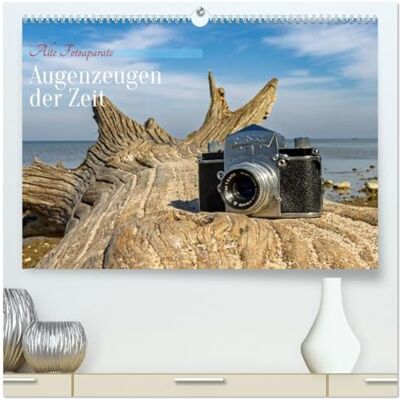 CALVENDO Alte Fotoapparate, Augenzeugen der Zeit (hochwertiger Premium Wandkalender 2026 DIN A2 quer), Kunstdruck in Hochglanz: Auf den Fotos in diesem Produkt ... bis 70er Jahren anspruchsvoll präsentiert. CALVENDO Alte Fotoapparate, Augenzeugen der Zeit (hochwertiger Premium Wandkalender 2026 DIN A2 quer), Kunstdruck in Hochglanz: Auf den Fotos in diesem Produkt ... bis 70er Jahren anspruchsvoll präsentiert.