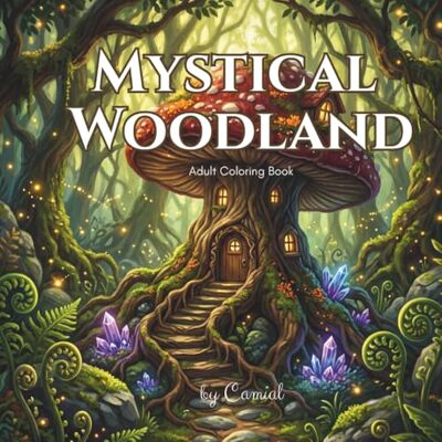ART Mystical Woodland: An Intricate Fantasy Adult Coloring Book Featuring Enchanted Fairy Homes, Ancient Woodland Secrets, and Magical Mushroom Houses for Stress Relief and Relaxation ART Mystical Woodland: An Intricate Fantasy Adult Coloring Book Featuring Enchanted Fairy Homes, Ancient Woodland Secrets, and Magical Mushroom Houses for Stress Relief and Relaxation
