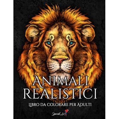 ART Animali Realistici: Un Libro da Colorare per Adulti con bellissime illustrazioni di leoni, tigri, lupi, koala, pappagalli, cani, gatti, e molto altro ART Animali Realistici: Un Libro da Colorare per Adulti con bellissime illustrazioni di leoni, tigri, lupi, koala, pappagalli, cani, gatti, e molto altro
